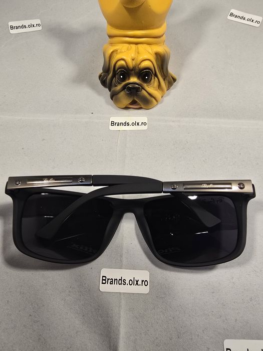 Ochelari de soare polarizati Ray-Ban RB801, Black, Made in Italy