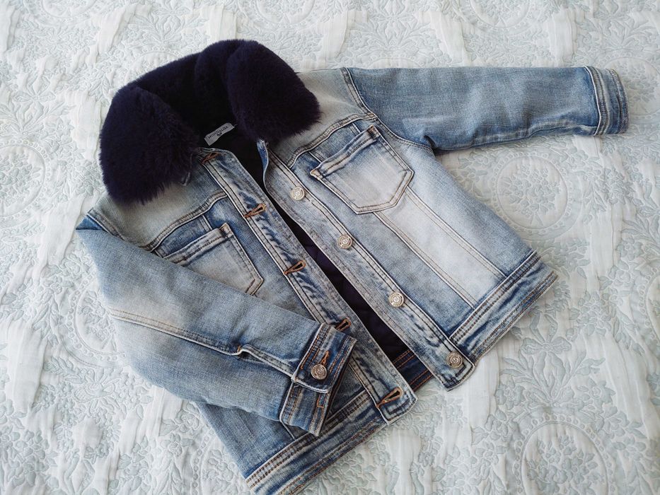 Monnalisa - дънки и яке, р. 6-7 г.