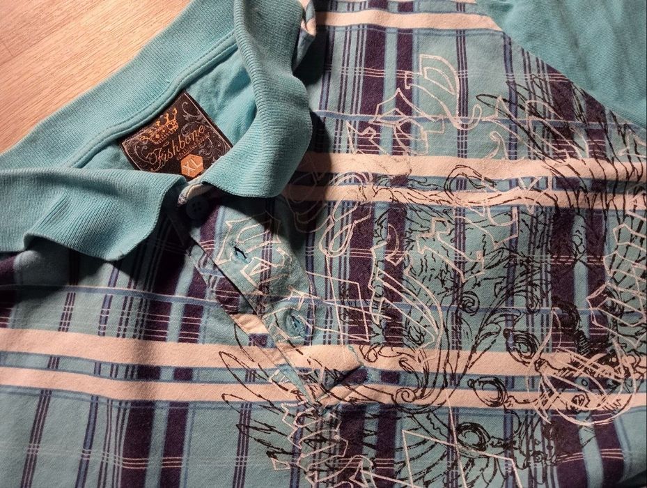 vtg fishbone polo