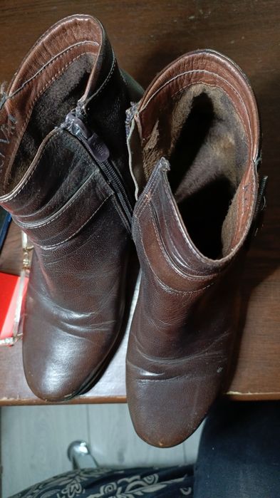 Продам полуботинки кожаные