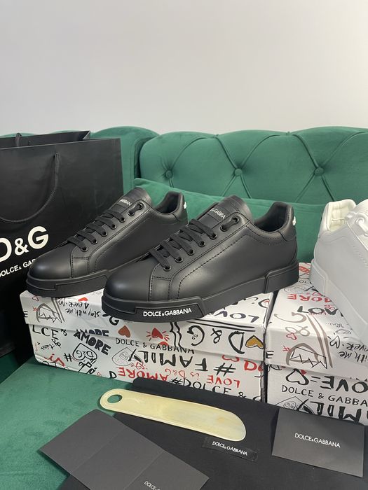 Adidasi Dolce Gabbana piele naturala 100% Full Box colectie noua