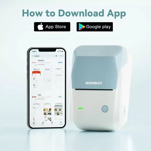 Niimbot B1 термо принтер за етикети IOS/Android
