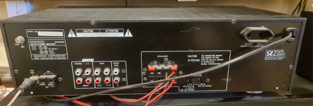 Kenwood model kr-a4020