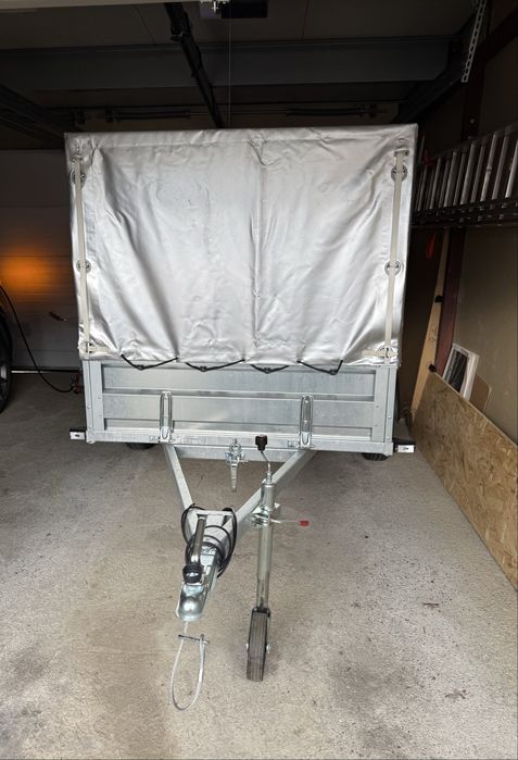 Vând remorcă REPO RDS 2400 X 1250 X 390 Monoax înmatriculată