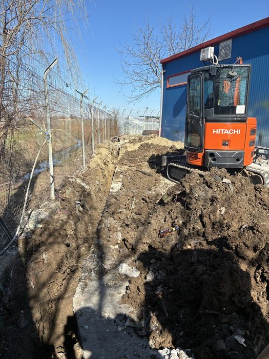 Miniexcavator inchirieri sapaturi