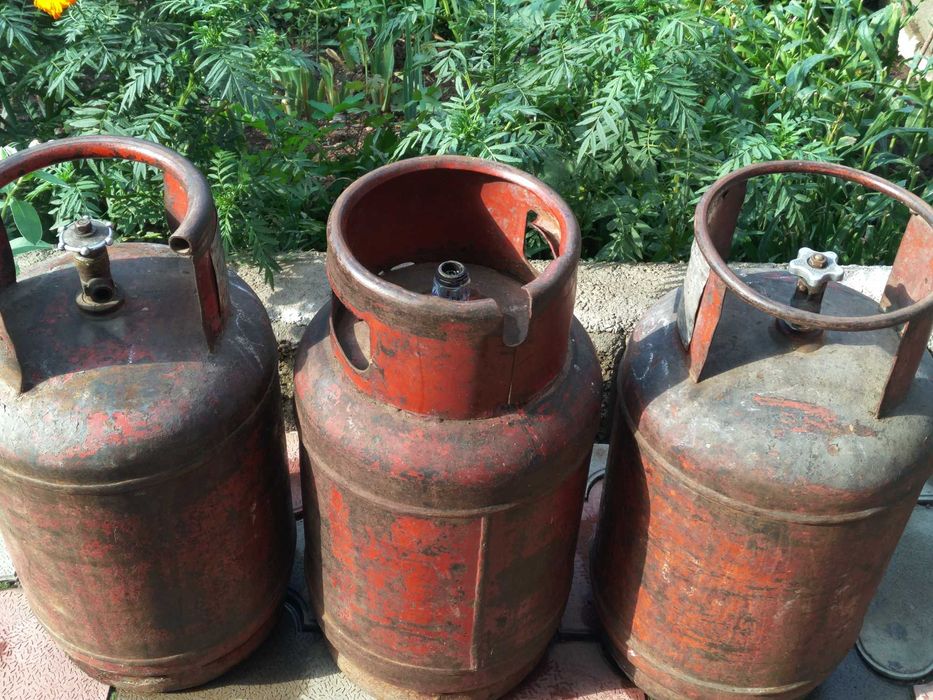 газовый баллон маленький