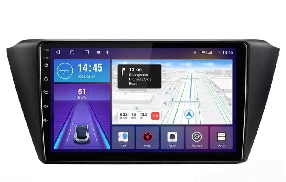 Navigatie Android Skoda Fabia Waze YouTube GPS