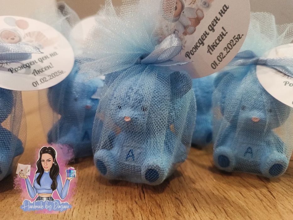 Подаръци за гости - погача, кръщене, рожден ден