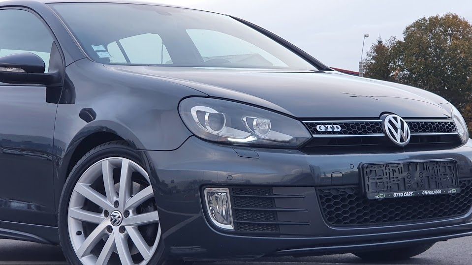 Volkswagen Golf GTD 2.0tdi RATE DSG6 Bi-XENON Led Navi PADELE sc PiELE+electric+masaj