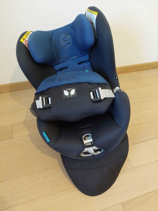 Scaun Auto Cybex Sirona Platinum 0-18 kg 360 grade True Blue - Navy Blue & Insert nou-nascut