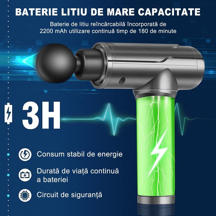 Pistol Pentru Masaj Profesional