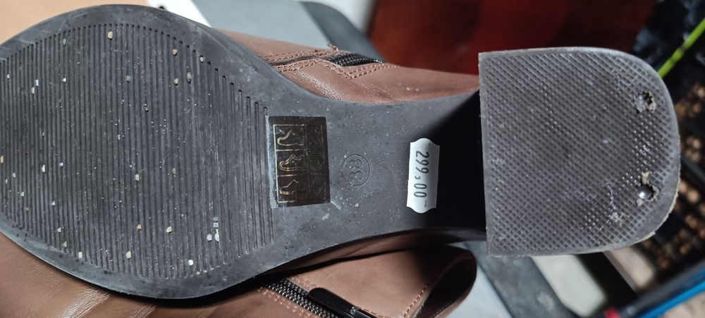 Ghete piele naturala