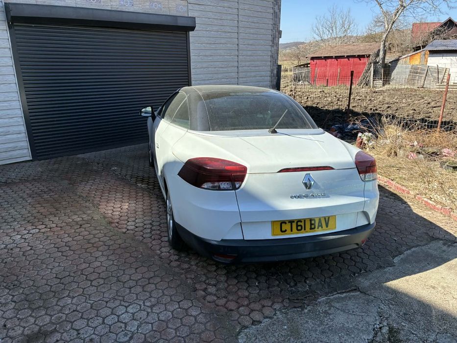 renault megane decapotabil, volan dreapta