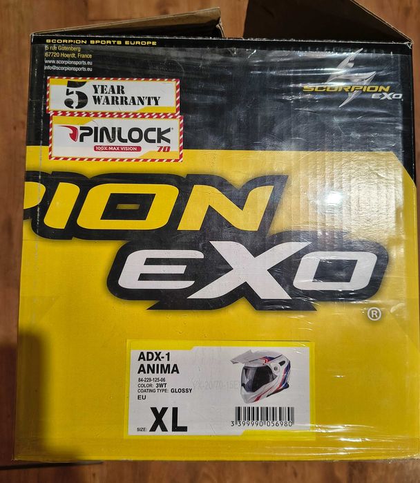 Каска SCORPION ADX-1, размер XL