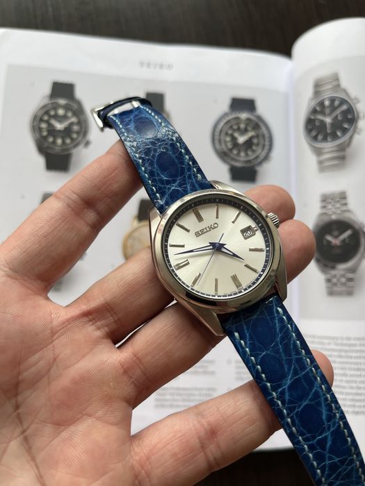 Seiko SUR457P1 Editie Limitata si curea de crocodil