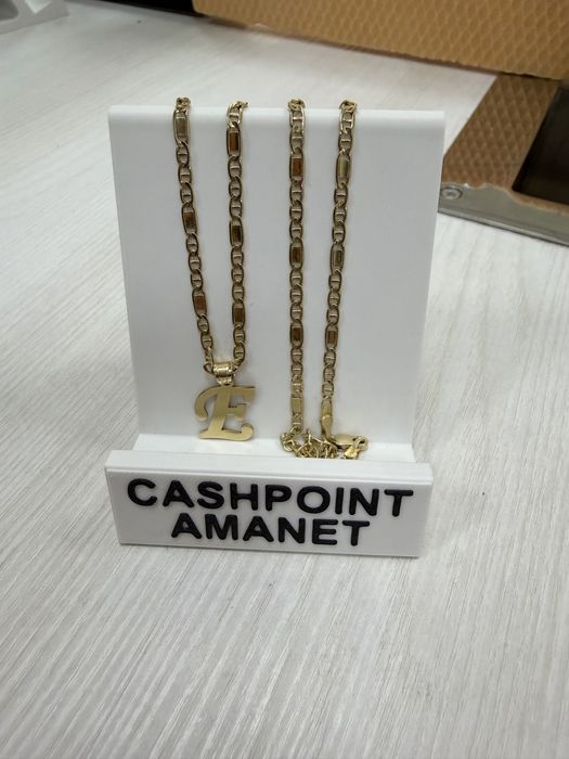 Lant aur 14 K cu pandativ 490  lei gramul