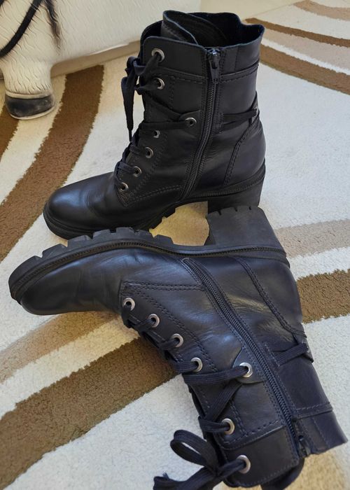 Дамски кожени боти Gianni (40 рр) и Gabor (7 1/2) - отлични!