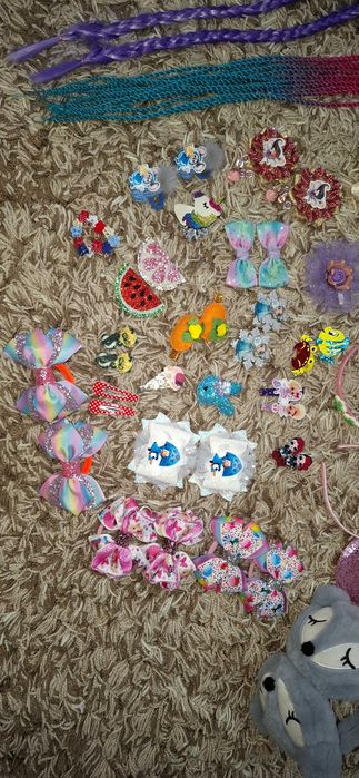 Заколки, ободки, бантики для девочки