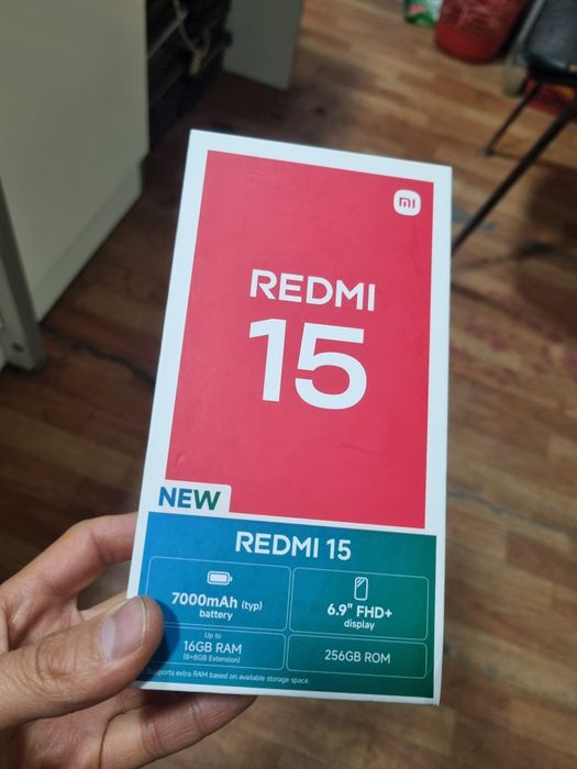 Янги Xiaomi Redmi 15 8/256GB