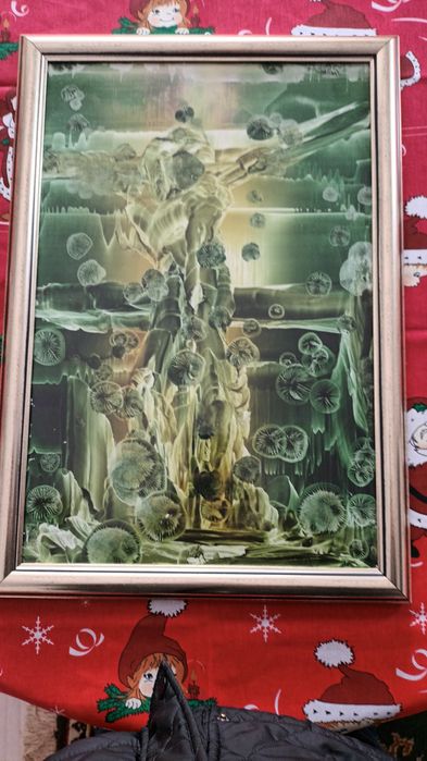 Tablou  "Structuri" - Aurel Manole