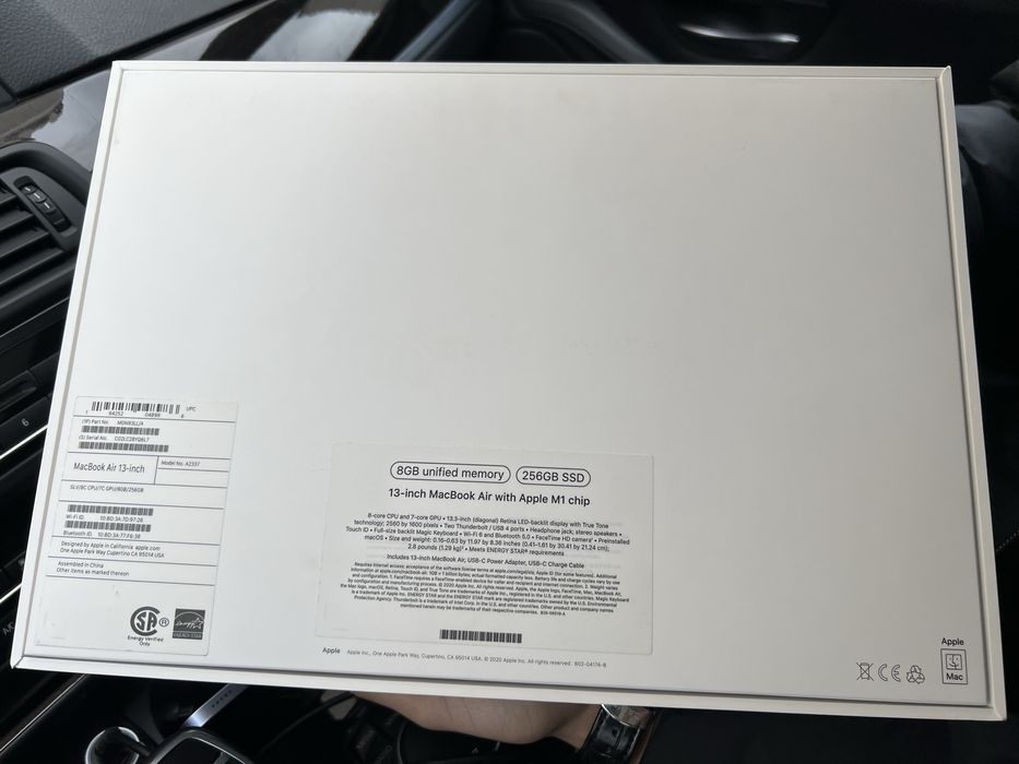 MacBook Air M1 256gb