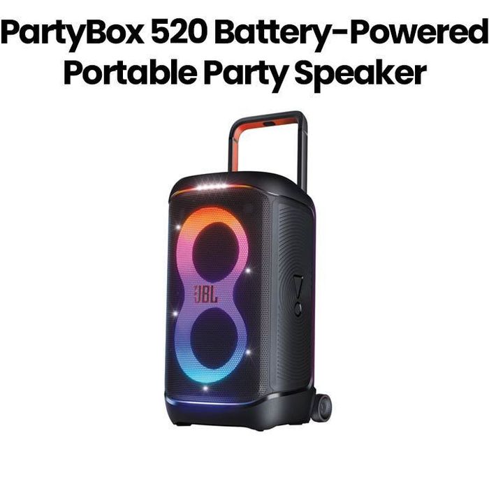 Портативная аудиосистема JBL PartyBox 520