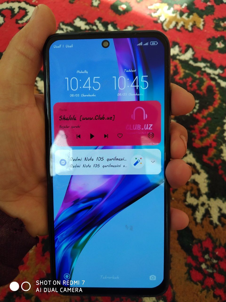 Redmi note 10 s yaxshilab oʻqib keyin telefon qiling: 1 300 000 сум -  Мобильные телефоны Кумкурган на Olx