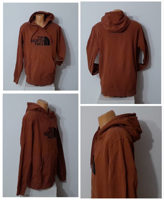 Hanorac The North Face Drew Peak 100% bumbac cu gluga, mărimea L (men)