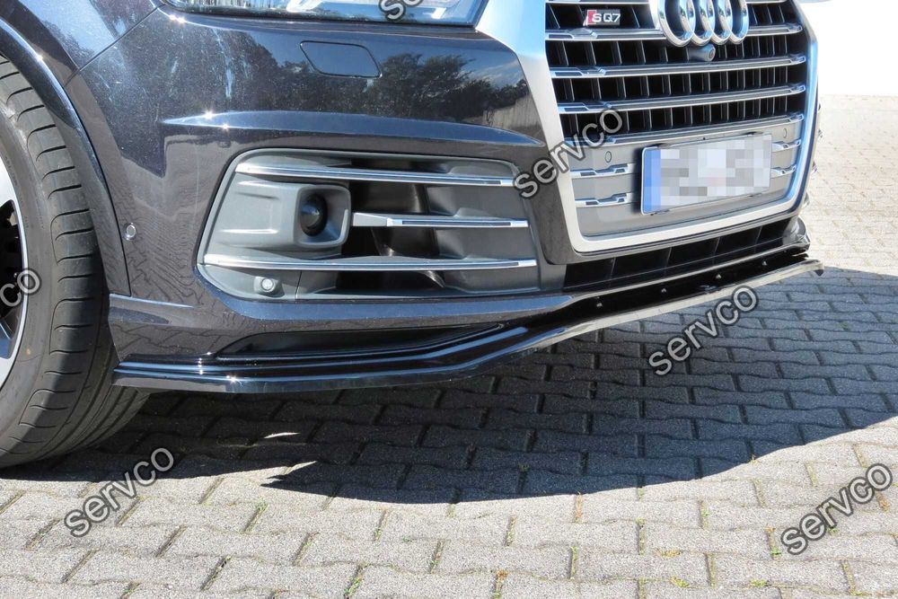 Prelungire splitter bara fata Audi Q7 SQ7 Mk2 2016- v1 - Maxton Design
