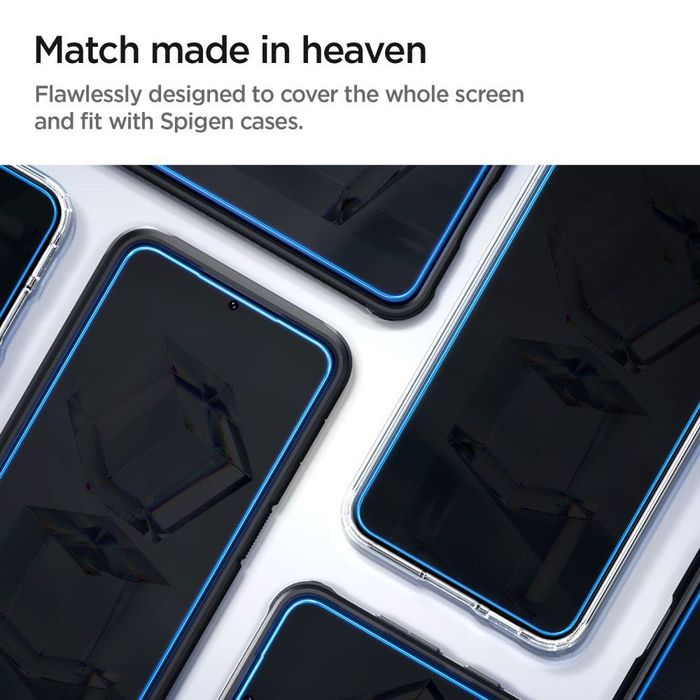 Стъклен Протектор SPIGEN с апарати за монтаж  Galaxy S23/S23 Plus