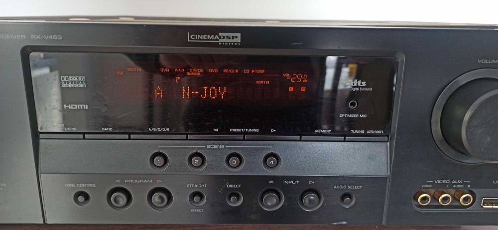 Yamaha RX-V463 HDMI USB дистанционно