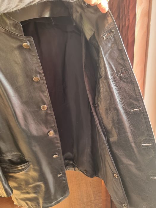 кожено яке естествена кожа телешки бокс