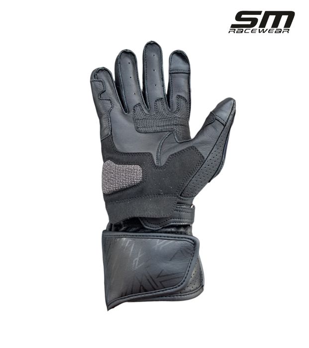 Manusi moto piele naturala SM Racewear Akira S, M, L, XL, 2XL Noi!