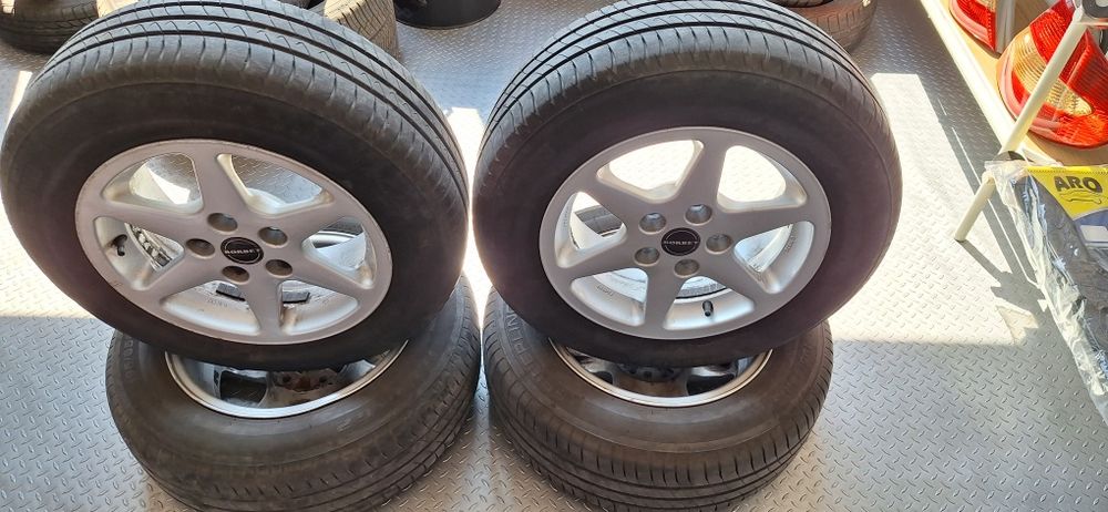 Летни гуми с джанти 195 65 15  VW Pasat 2006 -2009 г