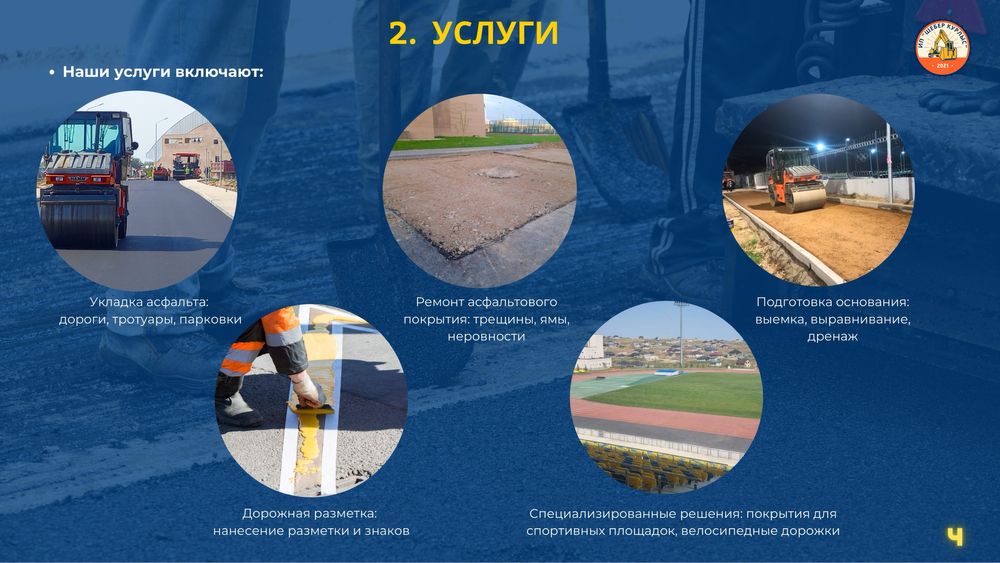 Асфальтирование и благоустройство