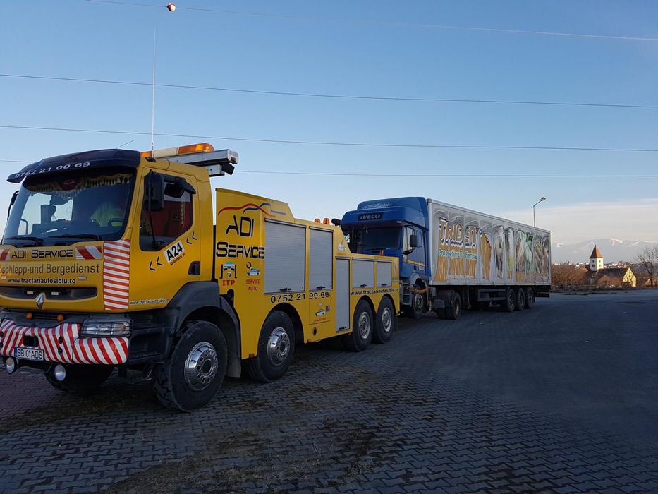 Tractari Camioane Valea Oltului A1 Sibiu