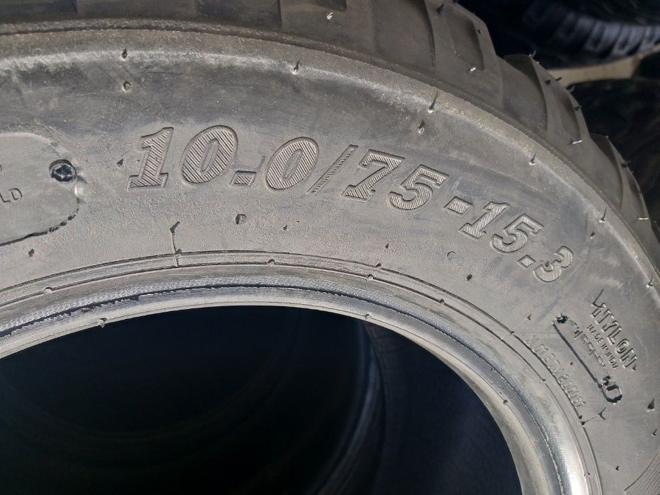 Cauciucuri noi 10.0/75-15.3 MRL cu 12 pliuri anvelope remorca presa 15
