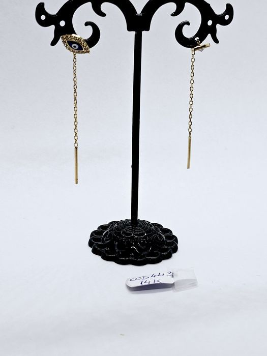 Vand cercei din aur 14 k 1.71 g cod 443