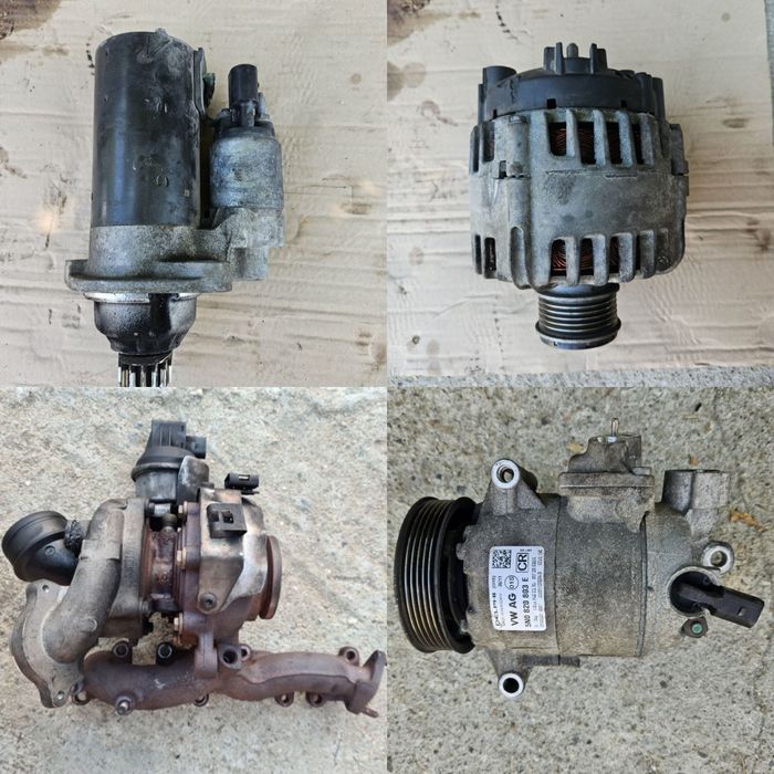 Turbina Turbo Alternator Electromotor 2.0 CFFB CBAB 140cp Vw Passat CC