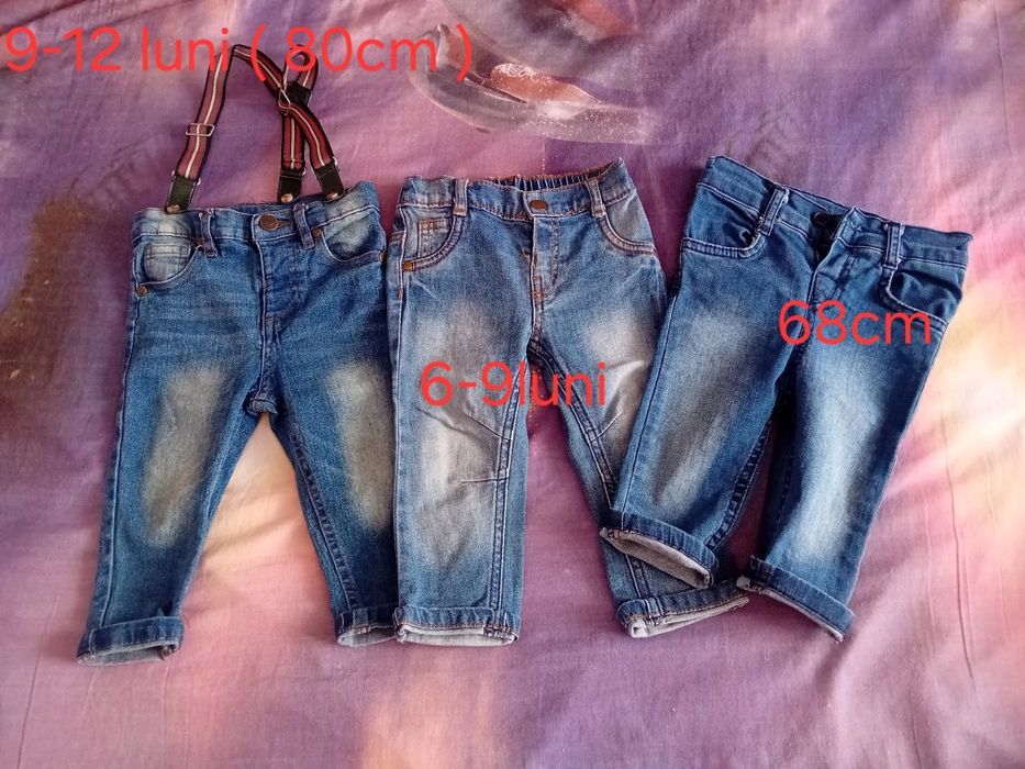 Blugi baietel albastru