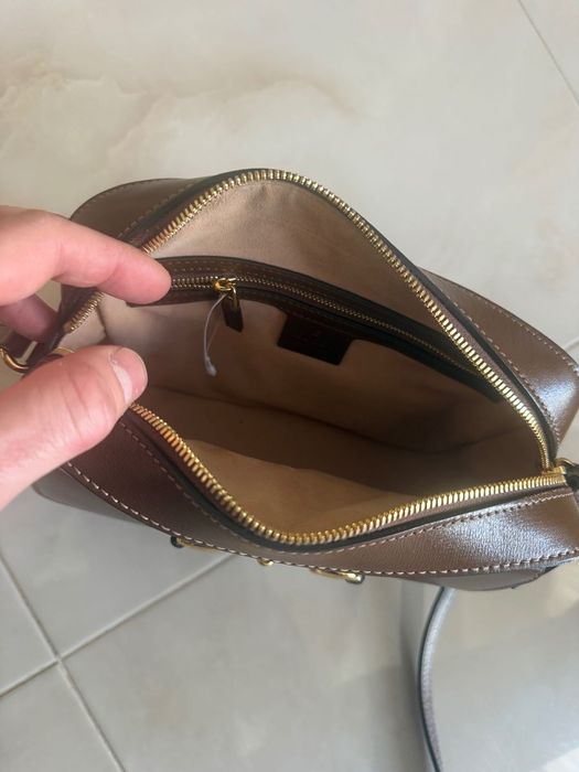 GUCCI Horsebit 1955 Small Shoulder Bag Лимитирана кожена чанта чисто нова