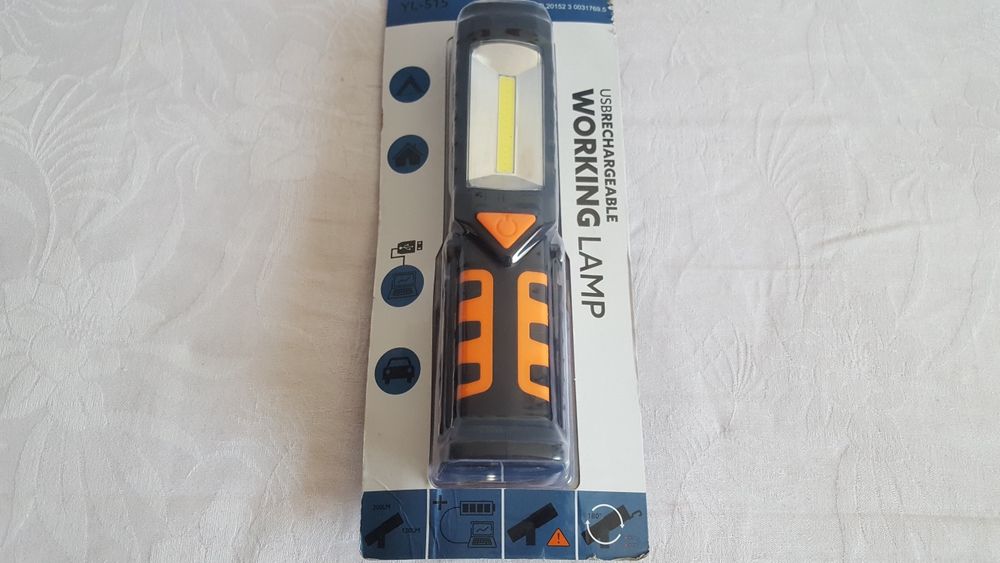 Lanterna Led cu magnet Working Lamp Usbrechargeable