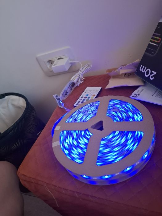 Banda led smart 20 m (telecomanda)okazieeee