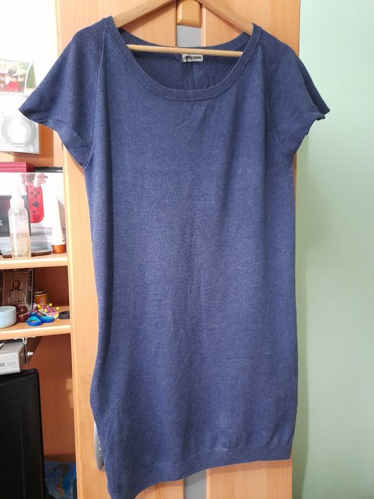 Rochie toamna cu buzunare la baza