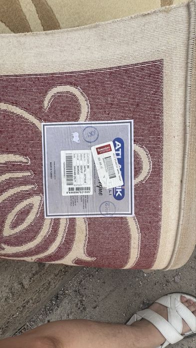 Новый турецкий шерстяной ковер