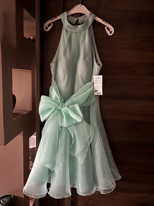 Rochie scurta de ocazie, verde menta, 36