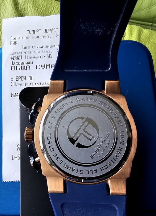 Оригинални мъжки часовници Sergio Tacchini неразличими от нови