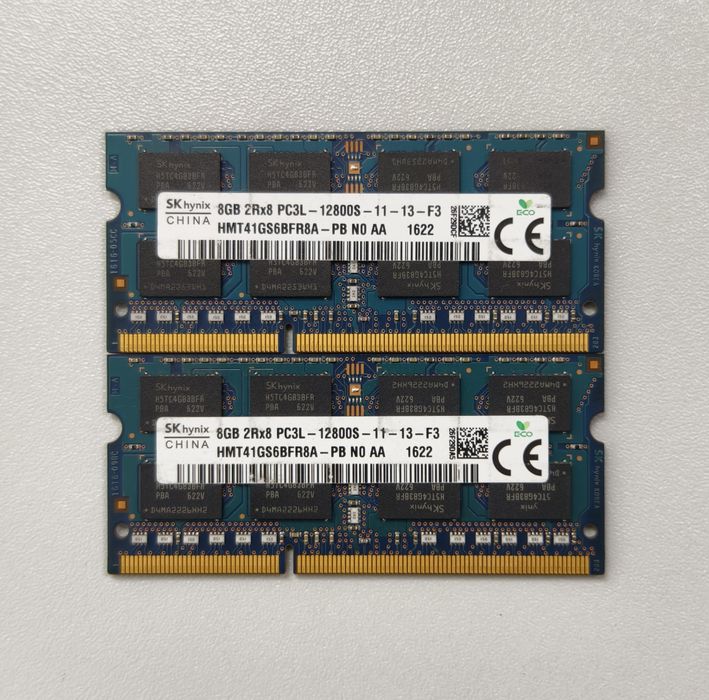 Ram Laptop 16gb DDR3 1600mhz