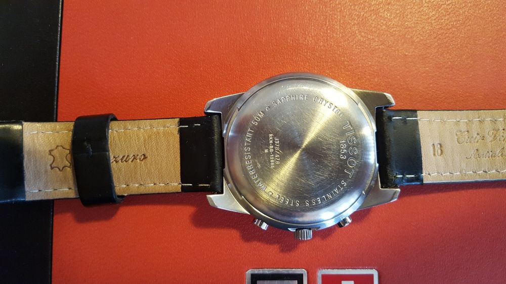 Ceas de mana TISSOT 1853, Chronograph, Date, 50M, Sapphire Crystal