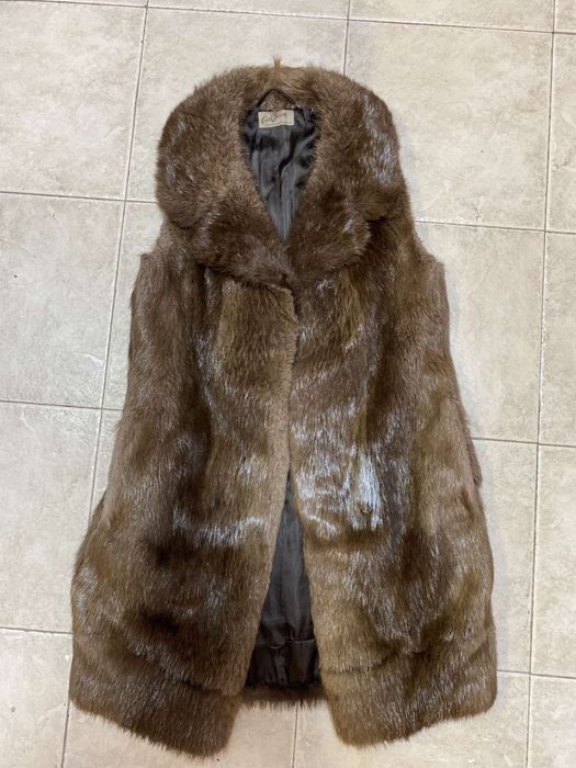 Елек естествен косъм лисица, енот и др